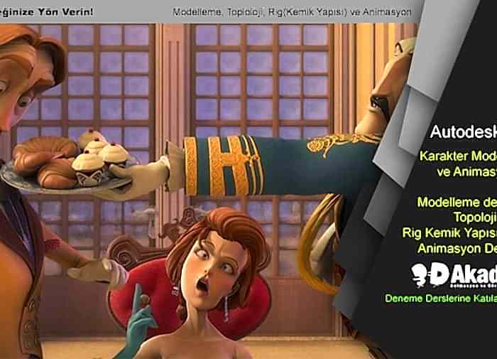 Animasyon kursu istanbul 3d blender